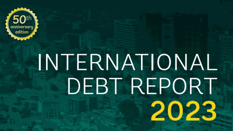 international debt report 2023 cover